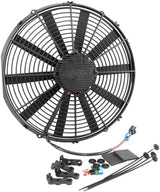 Brushless 16" Electric Fan 3400 CFM Straight Blade Puller AF49-1116 - Aeroflow