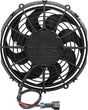 Brushless 10" Electric Fan 1500 CFM Curved Blade Puller AF49-1120 - Aeroflow