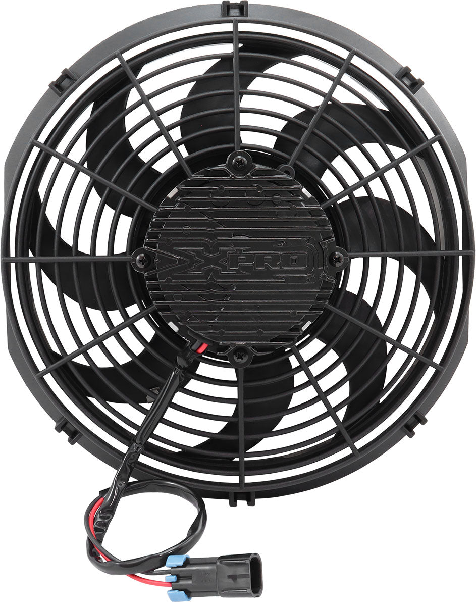 Brushless 12" Electric Fan 2000 CFM Curved Blade Puller AF49-1122 - Aeroflow