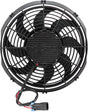 Brushless 12" Electric Fan 2000 CFM Curved Blade Puller AF49-1122 - Aeroflow