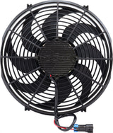 Brushless 14" Electric Fan 2500 CFM Curved Blade Puller AF49-1124 - Aeroflow