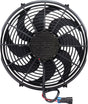 Brushless 14" Electric Fan 2500 CFM Curved Blade Puller AF49-1124 - Aeroflow