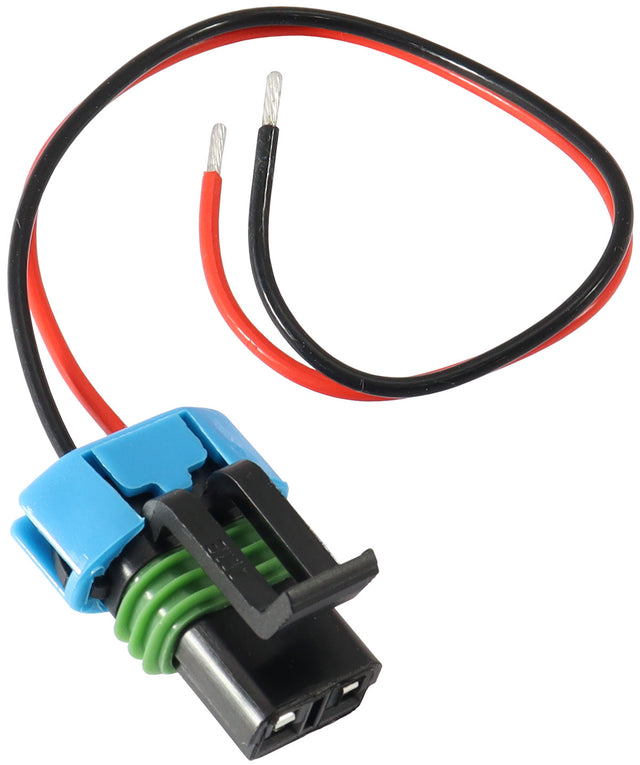Delphi 40mm Fuel Pump Pigtail Female Walbro 525 450 2 Pin AF49-1157 - Aeroflow