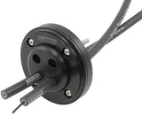 Ignition Wire 4 Cylinder Fire Wall Grommet Kit Spark Plug Lead - AF49-1216 Blk AF49-1216BLK - Aeroflow