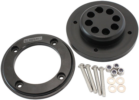 Ignition Wire 8 Cylinder Fire Wall Grommet Kit Spark Plug Lead - AF49-1218 Blk AF49-1218BLK - Aeroflow