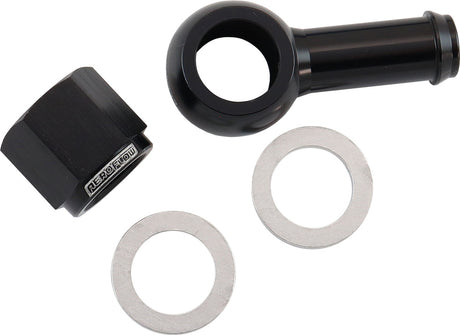 / Bosch Fuel Pump 10mm 3/8" Banjo & Nut Kit Blac AF49-1220BLK - Aeroflow