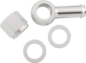 / Bosch Fuel Pump 10mm 3/8" Banjo & Nut Kit Silv AF49-1220S - Aeroflow