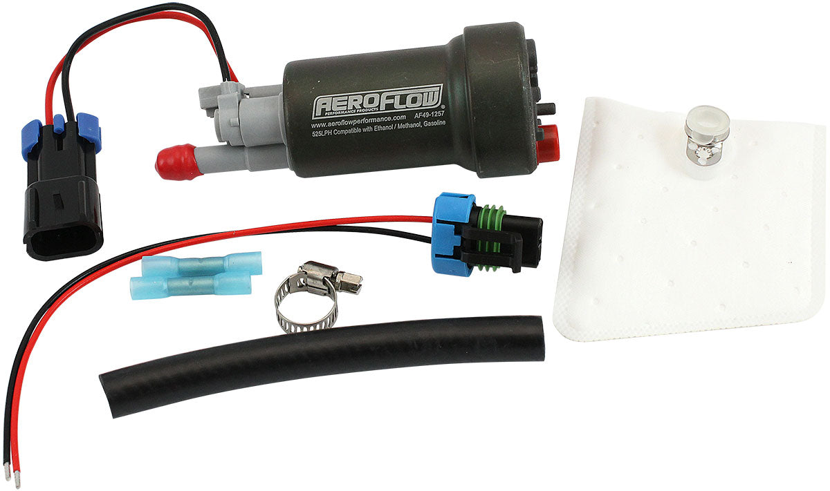 525lph E85 Hi Flow Fuel Pump Universa In Tank No Check Valvewalbro AF49-1257 - Aeroflow