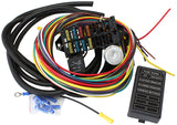 8 Circuit Universal Wiring Harness 8 Fuse 12V AF49-1500 - Aeroflow