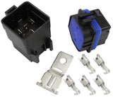 40 Amp Weatherpack Relay Plug Kit Weather Sealed 12 Awg Wire AF49-1508 - Aeroflow