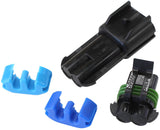 Delphi Block Off Plug Blank 2 Pin Female And Male Connecto AF49-1557 - Aeroflow