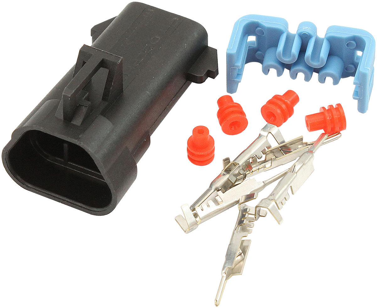 Holden GM LSA O2 Sensor Male Plug & Pins Commodore Single AF49-1587 - Aeroflow