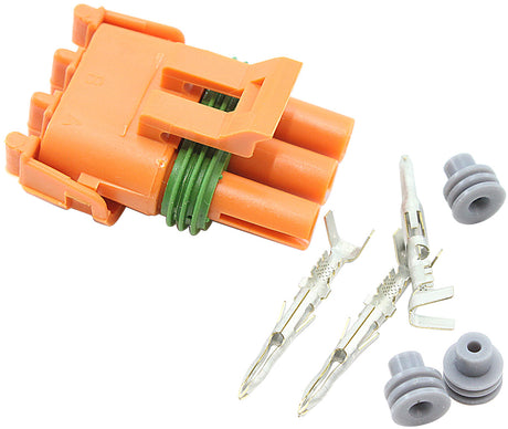 Ac Delco GM MAP Sensor 3 Pin Plug & Pins Delphi Haltech AF49-1594 - Aeroflow
