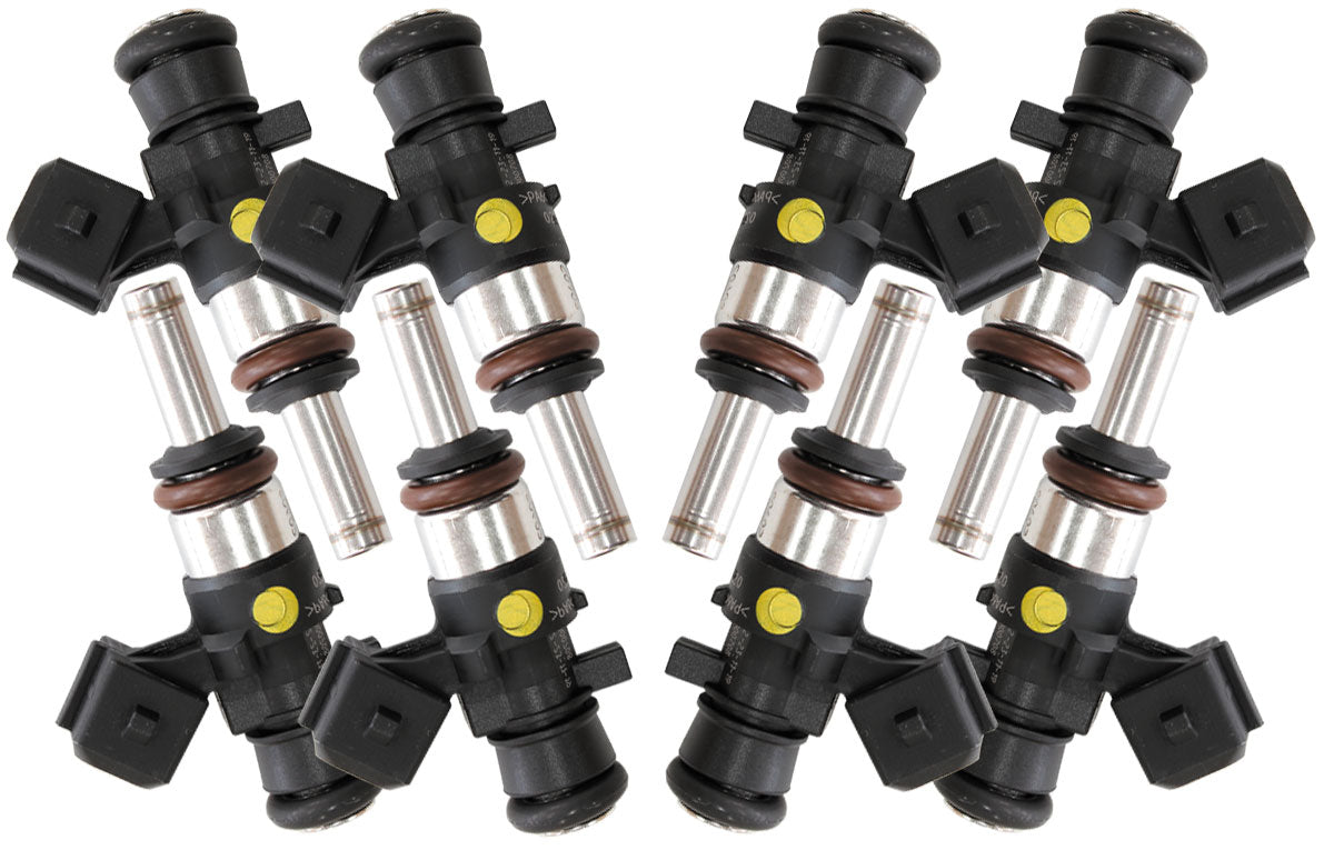 Bosch 980CC Fuel Injectors 8 Match Set Flowed 0280158040 Short Jetronic AF49-1907-8 - Aeroflow