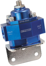 Blue Style Reg 4.5-9 PSI Adjusbillet 1In 2 Out -8 ORB Ports AF49-3000 - Aeroflow