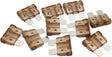 7.5 Amp Standard Blade Fuse Brown Colour 10 Pack AF49-4006 - Aeroflow