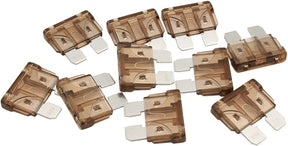 7.5 Amp Standard Blade Fuse Brown Colour 10 Pack AF49-4006 - Aeroflow