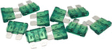 30 Amp Standard Blade Fuse Green Colour 10 Pack AF49-4011 - Aeroflow