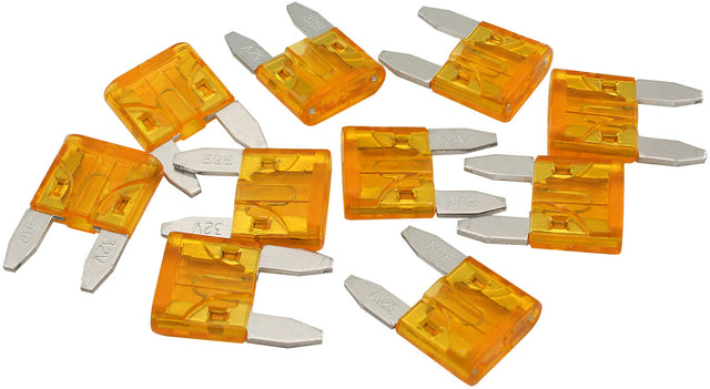 5 Amp Mini Blade Fuse Tan Body Colour 10 Pack AF49-4016 - Aeroflow