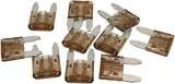 7.5 Amp Mini Blade Fuse Brown Body Colour 10 Pack AF49-4017 - Aeroflow