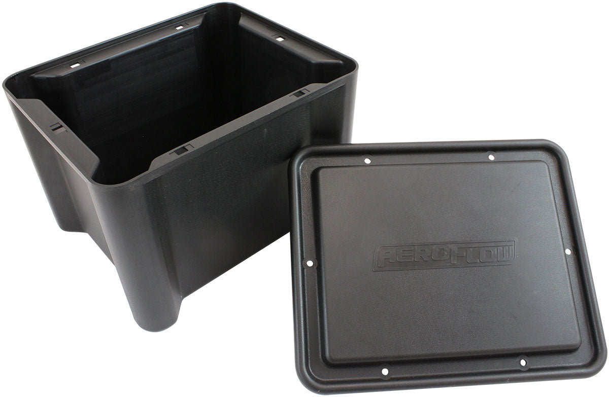 Sealed Battery Box Black ID 266mm x 209mm x 215mm AF49-4070 - Aeroflow