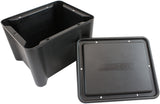 Sealed Battery Box Black ID 266mm x 209mm x 215mm AF49-4070 - Aeroflow