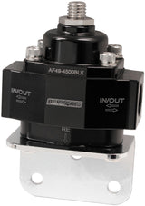 Bypass Reg 4.5-9 PSI ADJUSTABL3/8" NPT Ports Bottom Return AF49-4500BLK - Aeroflow