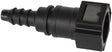 Push On 5/16" EFI Fitting To 5/16" / 7.94mm Barb Straight AF49-7000 - Aeroflow