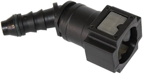 Push On 5/16" EFI Fitting To 5/16" / 7.94mm Barb 45 Degree AF49-7001 - Aeroflow