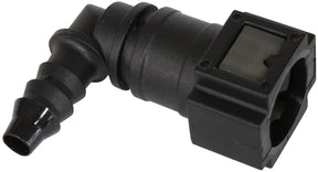 Push On 5/16" EFI Fitting To 5/16" / 7.94mm Barb 90 Degree AF49-7002 - Aeroflow