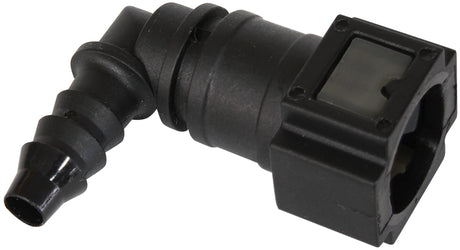 Push On 5/16" EFI Fitting To 5/16" / 7.94mm Barb 90 Degree AF49-7002 - Aeroflow
