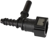 Push On 5/16" EFI Tee To 5/16" W/Male EFI 5/16" On Side AF49-7003 - Aeroflow