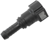 Push On 3/8" EFI Fitting To 3/8" / 9.65mm Barb Straight AF49-7010 - Aeroflow