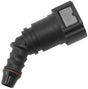 Push On 3/8" EFI Fitting To 3/8" / 9.65mm Barb 45 Degree AF49-7011 - Aeroflow