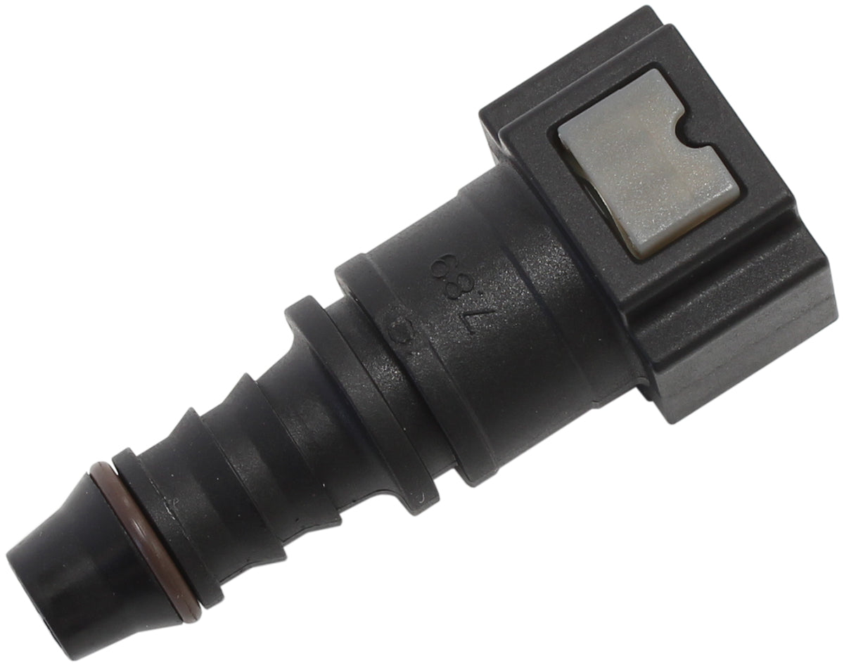 Push On 5/16" EFI Fitting To 3/8" / 9.65mm Barb Straight AF49-7020 - Aeroflow