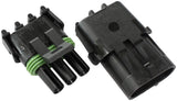 Weatherpack 3 Pin Connector Male/Female, Pins & Seals AF49-8503 - Aeroflow