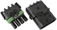 Weatherpack 4 Pin Connector Male/Female, Pins & Seals AF49-8504 - Aeroflow