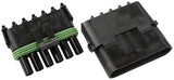 Weatherpack 6 Pin Connector Male/Female, Pins & Seals AF49-8506 - Aeroflow