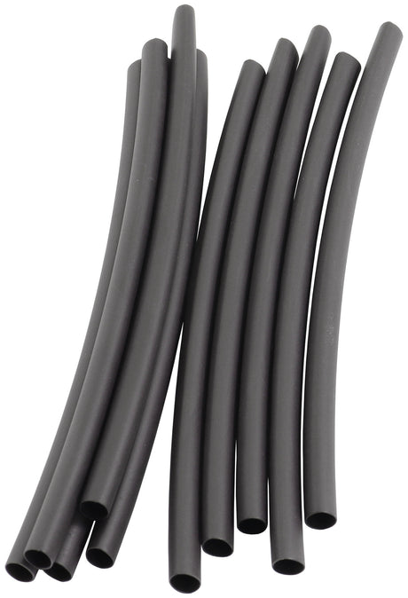 Black Heat Shrink 3/16" (4mm) Refill Kit 10 Pack 49-8990 AF49-8984BLK - Aeroflow