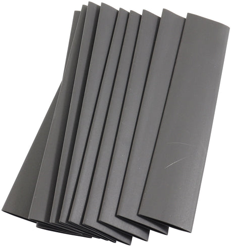 Black Heat Shrink 1/2" (13mm) Refill Kit 10 Pack 49-8990 AF49-8987BLK - Aeroflow
