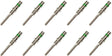 Weathertight Male Pins Pack Of 10 Deutsch Dt Style AF49-9021 - Aeroflow