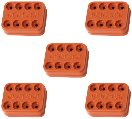 Weathertight Wire Seal 8 Pin Pack Of 5 Deutsch AF49-9043 - Aeroflow
