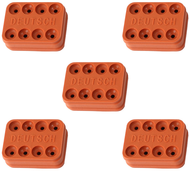 Weathertight Wire Seal 8 Pin Pack Of 5 Deutsch AF49-9043 - Aeroflow
