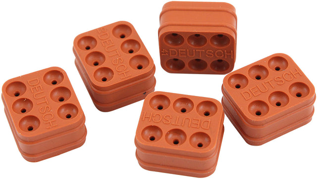 Weathertight Dtm Wire Seal 6 Pin Pack Of 5 Deutsch Connector AF49-9143 - Aeroflow