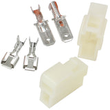 2 Pin Electrical Connector Automotive Spade Style AF49-9552 - Aeroflow
