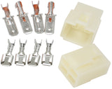 4 Pin Electrical Connector Automotive Spade Style AF49-9554 - Aeroflow