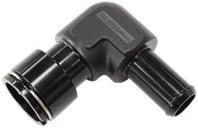 LSA S/Charger Water Fitting 90 Deg To 5/8" Barb Clip On F/Mal AF50-1000 - Aeroflow