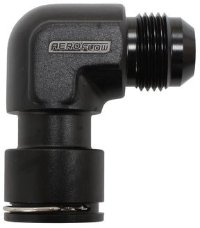 LSA S/Charger Water Fitting 90 Deg To -10AN Clip On F/Mal AF50-1010 - Aeroflow