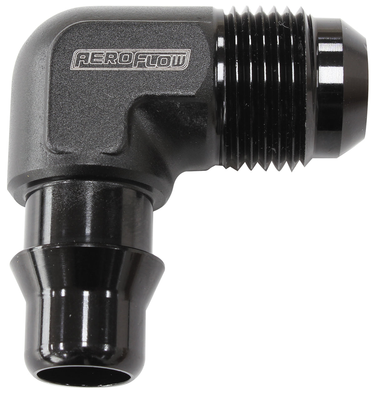 LSA S/Charger Water Fitting 90 Deg To -10AN Clip In Male AF50-1011 - Aeroflow