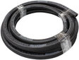 Black Push Lock Hose -8 1/2" 4.5 Rubber 12.7mm ID 19.5mm OD AF500-08-4.5MBLK - Aeroflow